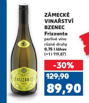 ZÁMECKÉ VINAŘSTVÍ BZENEC