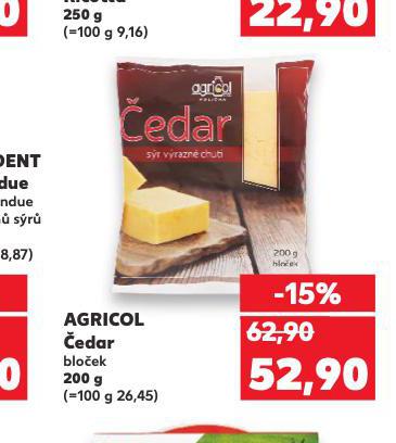 AGRICOL ČEDAR