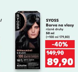 SYOSS BARVA NA VLASY