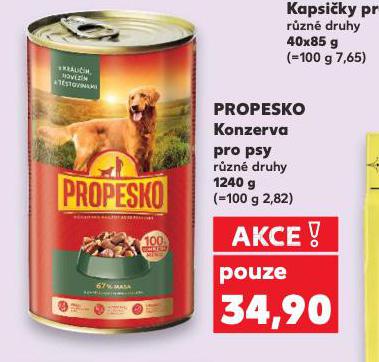 PROPESKO KONZERVA PRO PSY
