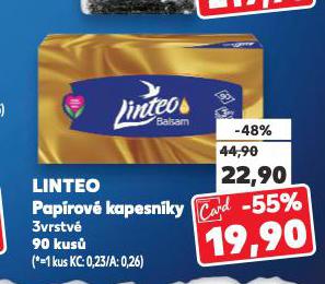 LINTEO PAP�ROV� KAPESN�KY