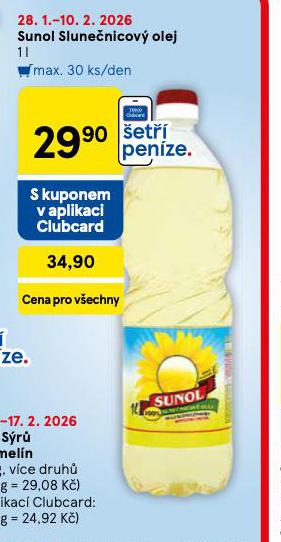 SUNOL SLUNE�NICOV� OLEJ