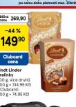 LINDT LINDOR PRALINKY
