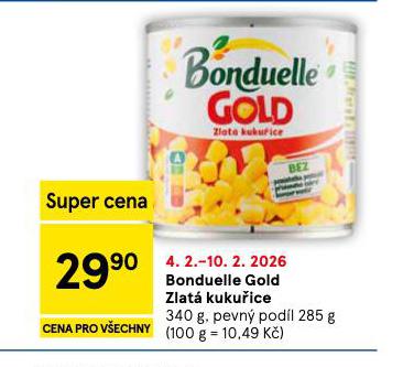 BONDUELLE GOLD ZLAT� KUKU�ICE
