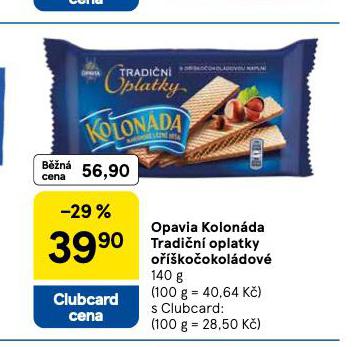 OPAVIA KOLON�DA TRADI�N� L�ZE�SK� OPLATKY O�͊KO�OKOL�DOV�