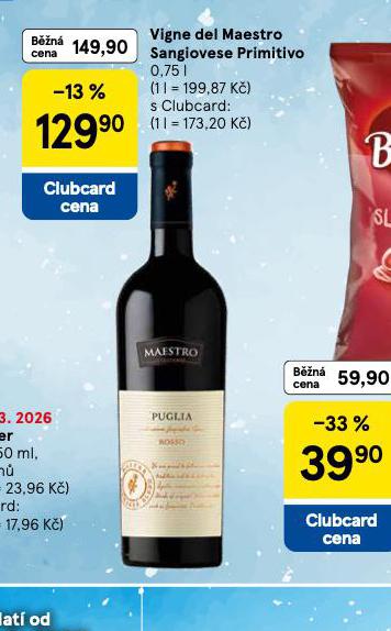 VIGNE DEL MAESTRO SANGIOVESE PRIMITIVO