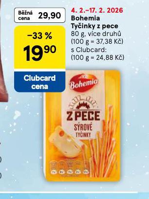 BOHEMIA TY�INKY Z PECE