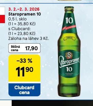 PIVO STAROPRAMEN 10