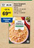 TESCO SPAGHETTI CARBONARA