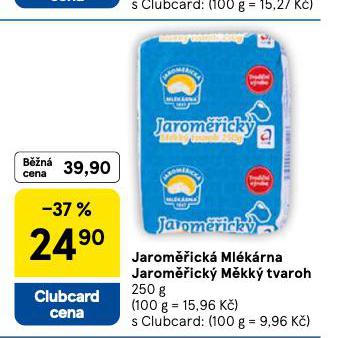 JAROM��ICK� M�KK� TVAROH