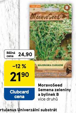 MORAVOSEED SEMENA ZELENINY A BYLINEK B