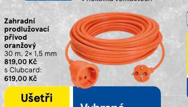 ZAHRADNÍ PRODLUŽOVACÍ PŘÍVOD