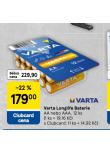 VARTA LONGLIFE BATERIE