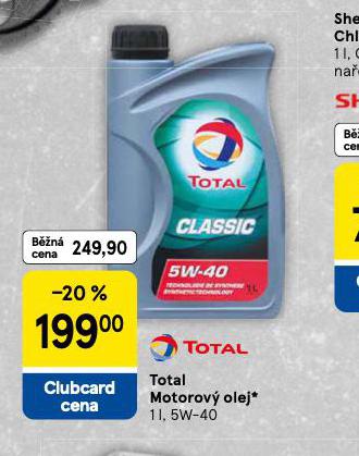 TOTAL MOTOTOV� OLEJ