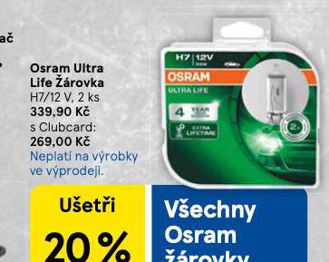 OSRAM ULTRA LIFE ��ROVKA