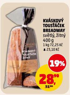 BREADWAY KV�SKOV� TOUS���EK