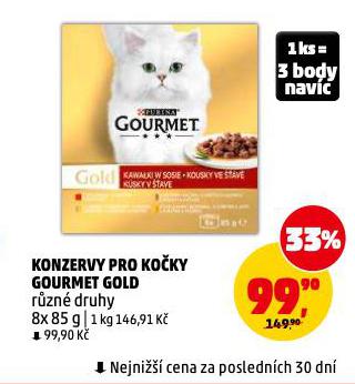 GOURMET GOLD KONZERVY PRO KOČKY