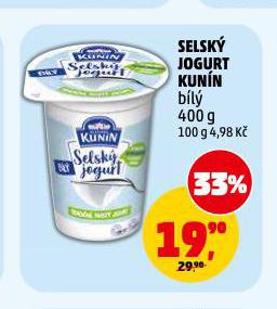 SELSKÝ JOGURT KUNÍN