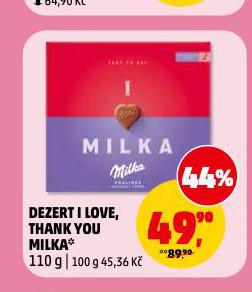 DEZERT THANK YOU MILKA