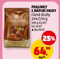 PRALINKY S NÁPLNÍ ENJOY