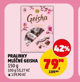 PRALINKY ML��N� GEISHA