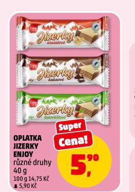 OPLATKA JIZERKY ENJOY