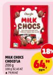 MILK CHOCS CHOCO'LA