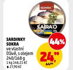 SARDINKY SOKRA