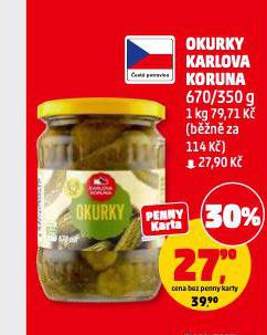 OKURKY KARLOVA KORUNA