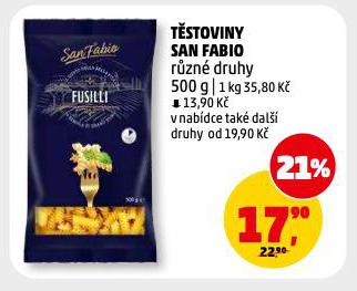 T�STOVINY SAN FABIO