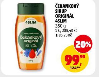 �EKANKOV� SIRUP ORIGIN�L 4SLIM