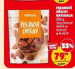 PEKANOV� O�ECHY NATURALIA