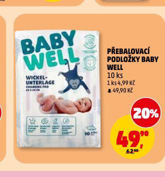 BABY WELL P�EBALOVAC� PODLO�KY