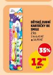 DĚTSKÉ ZUBNÍ KARTÁČKY BE SMILE