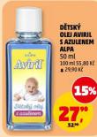D�TSK� OLEJ AVIRIL S AZULENEM ALPA