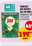 JAR TABLETY DO MYČKY