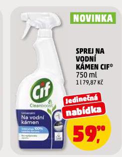 CIF SPREJ NA VODN� K�MEN