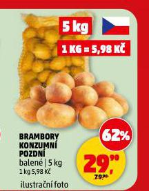 BRAMBORY KONZUMN� POZDN�