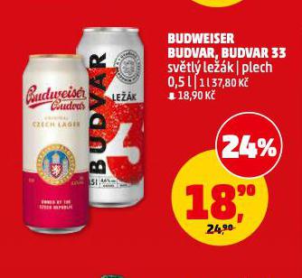 PIVO BUDVAR 33
