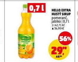 HELLO EXTRA HUST� SIRUP