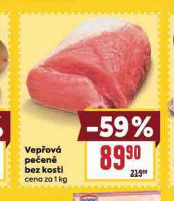 VEPŘOVÁ PEČENĚ S KOSTÍ