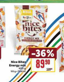 NICE BITES ENERGY MIX