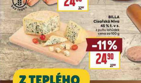 BILLA C�SA�SK� NIVA 45%