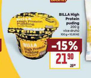 BILLA HIGH PROTEIN PUDING