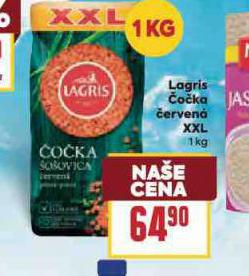 LAGRIS ČOČKA ČERVENÁ XXL