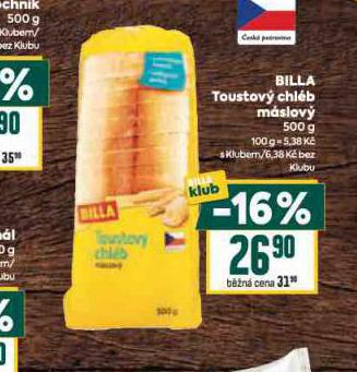 BILLA TOUSTOV� CHL�B