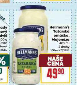 HELLMANN�S TATARSK� OM��KA, MAJON�ZA