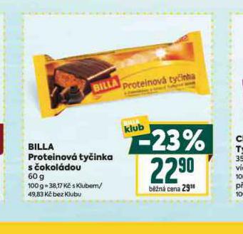 BILL APROTEINOV� TY�INKA S �OKOL�DOU