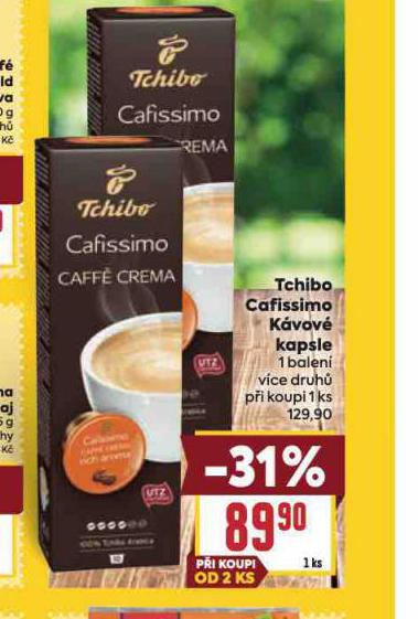 TCHIBO CAFISSIMO K�VOV� KAPSLE