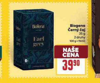 BIOGENA ČERNÝ ČAJ